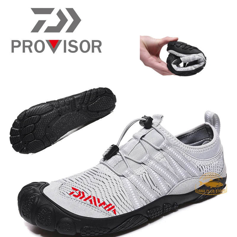 

2020 Daiwa Fishing Breathable Climbing-Shoes Wading Dawa Fishing Surf Quick-Drying Outdoor Unisex Beach Shoes Size35-46