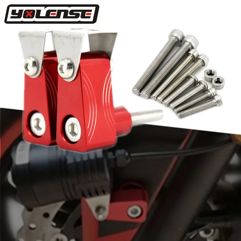 

For YAMAHA YZF R1 R6 R3 R25 R1M R125 YZF-R1 YZF-R6 YZF-R3 Motorcycle Lower Fork Spotlight Holder Lights lamp Mounting bracket