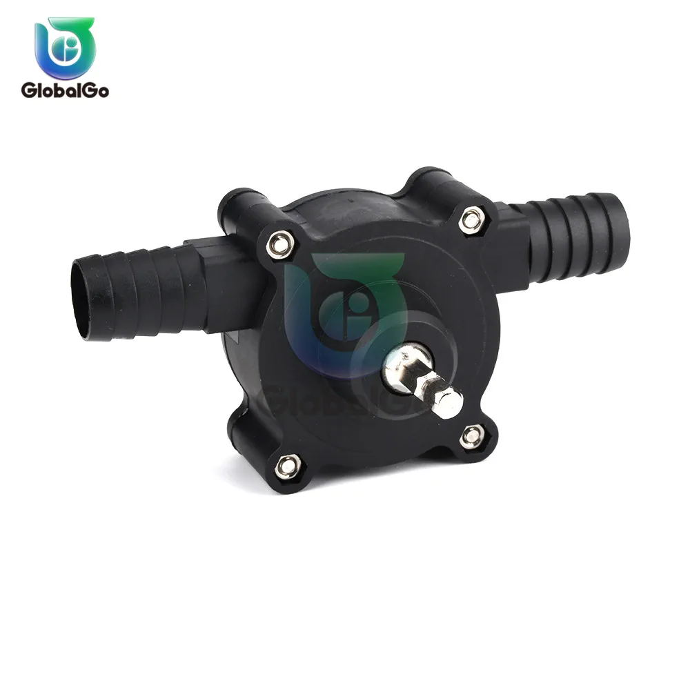 Портативный насос для электродрели самовсасывающий масла и жидкости