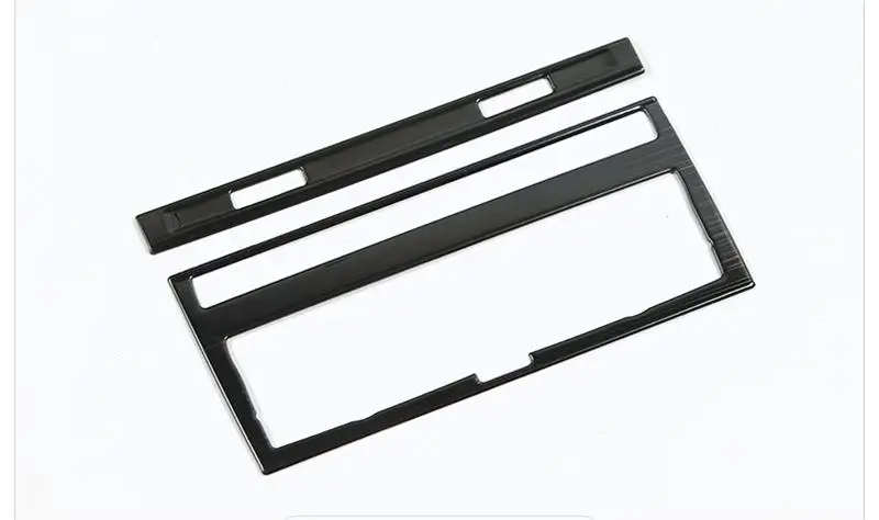 Car Styling For Audi A6 C5 C6 Dashboard Keyhole Decorative Frame Air Vents Panel Covers Carbon Fiber Stickers Trim Accessories