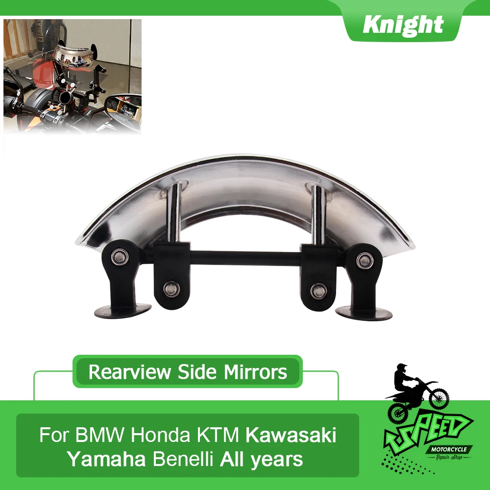 

Motorcycle 180 Degree Safety Rearview Mirror Give Full Rear View mirrors For Benelli TRK502 TRK502X All years
