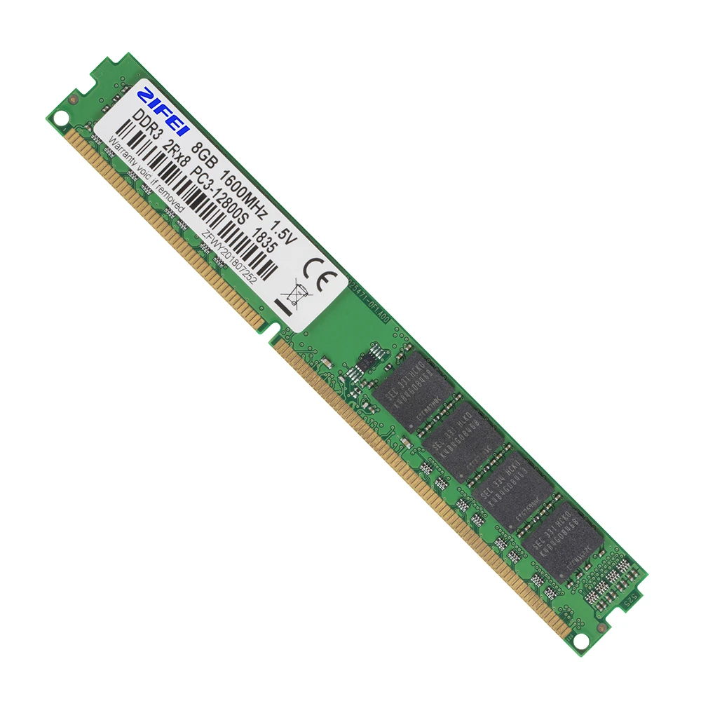 Оперативная память ZIFEI DDR3 4 ГБ 8 1333 1600 1866 МГц UDIMM для настольного - Цена: 1185.05