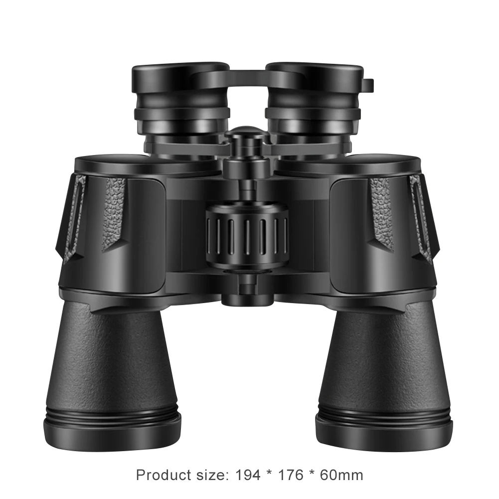 

10X50 HD Low Light Sightseeing Binocular Telescope Scope Night Vision For Outdoor Travel Bird Hunting BAK4 Prism Telescope Kit