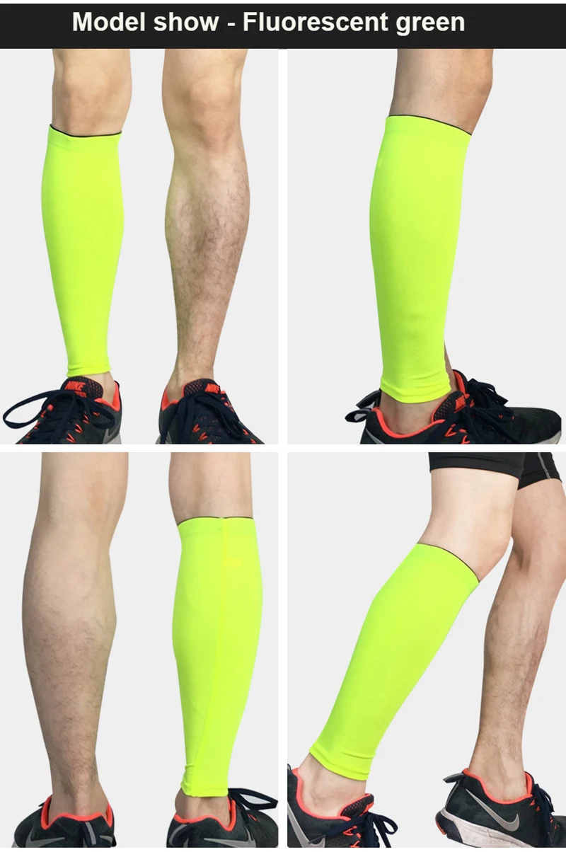 1 пара Спортивные Компрессионные гетры для езды на велосипеде мужчин и женщин