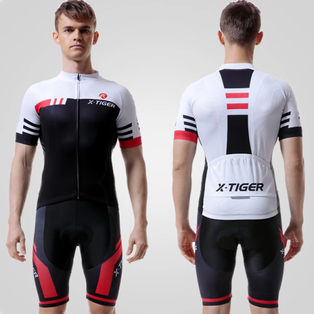 

Team Cycling Jersey Set Men Summer Bike Clothes MTB Ropa Ciclismo Bicycle Uniforme Maillot Quick Dry Cycling Equipment