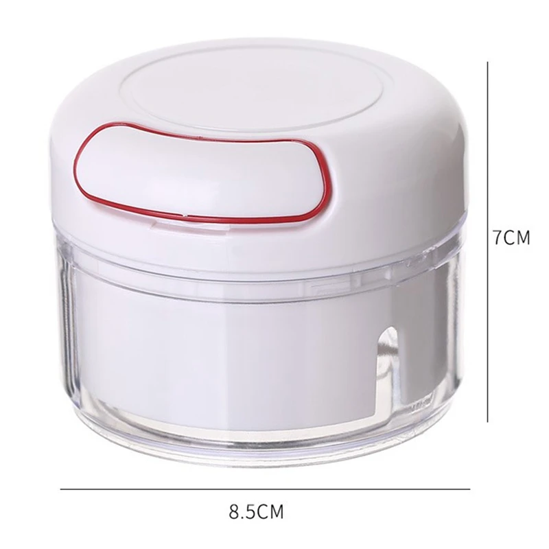 

1pc Mini Garlic Chopper Crusher Shredder Manual Food Cutter Processor for Fruit Vegetables Meat Mini Food Chopper Kitchen Tools