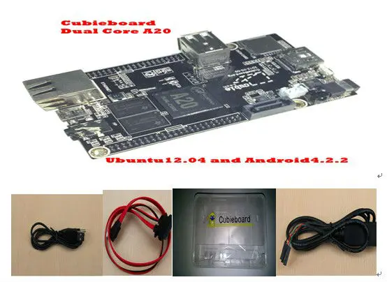 

Taidacent Embedded Industrial PC Tablet Android Development Board Single Chip Cubieboard A20 Dual Core Board Cubieboard 2