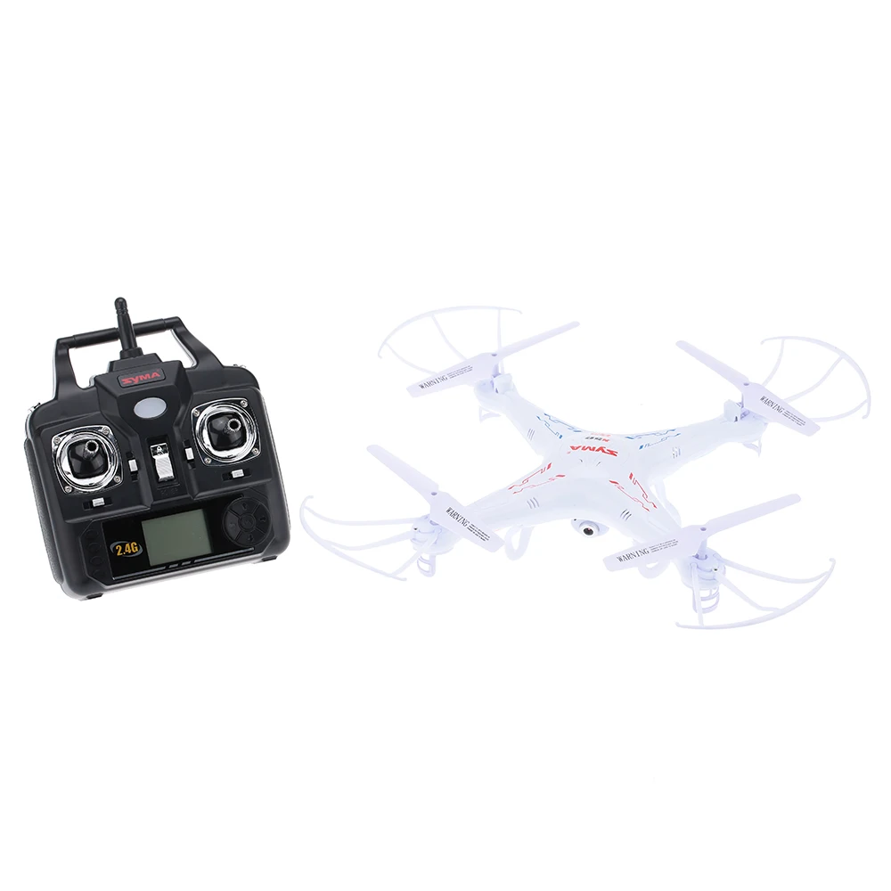 Квадрокоптер SYMA X5C Дрон с камерой 2 4 ГГц канала 6 осей МП HD FPV Гб TF