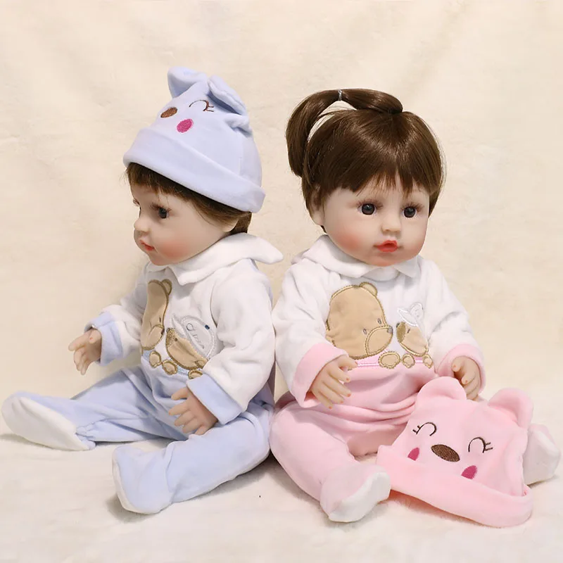 

JINXIN Princess 45 см милая кукла Rebon Bebe, полностью силиконовая, без функции, игрушка, водонепроницаемая, для ванной, детские куклы, реалистичные, нас...
