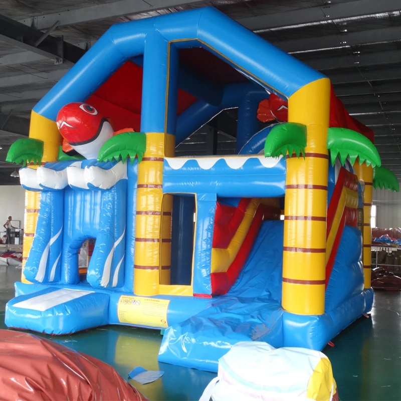 Надувной батут замок по заводской цене надувной с горкой|Детская площадка| |