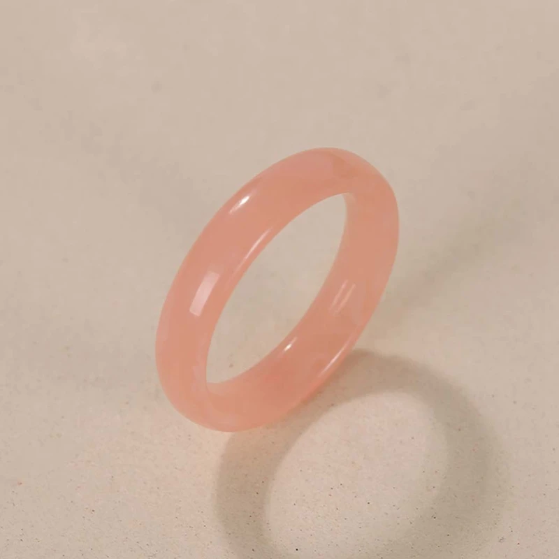 Кольцо на палец женское в Корейском стиле романтическое модное акриловое кольцо