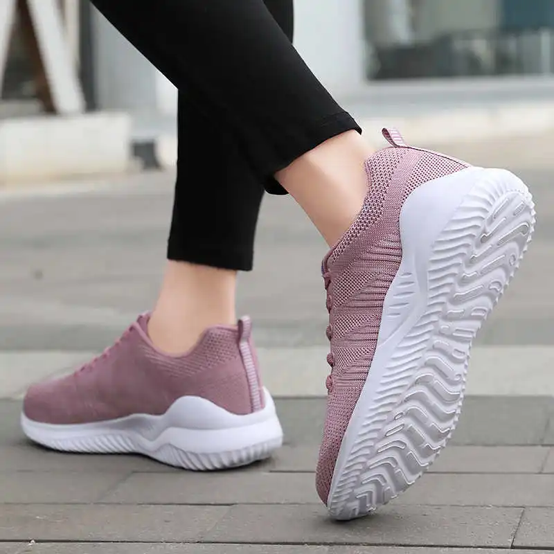 

Women Running Shoes 2021 Cheussur Red Sports Shoes Shock Absorption Sneakers For Teenager Bule Sneakers Sport Woman Cute Tennis