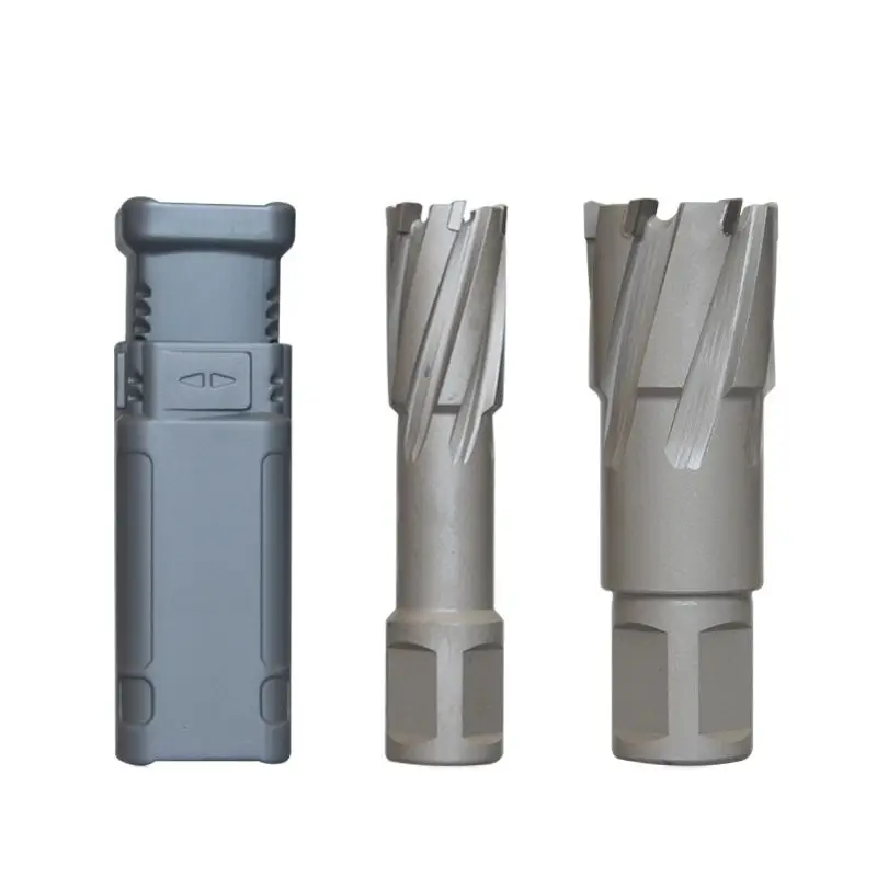 

Core Drill Bit Hollow Cutter Hole OpenerCarbide Annular Power Metal Tool for Section Steel Plate Aluminum Diameter 50mm