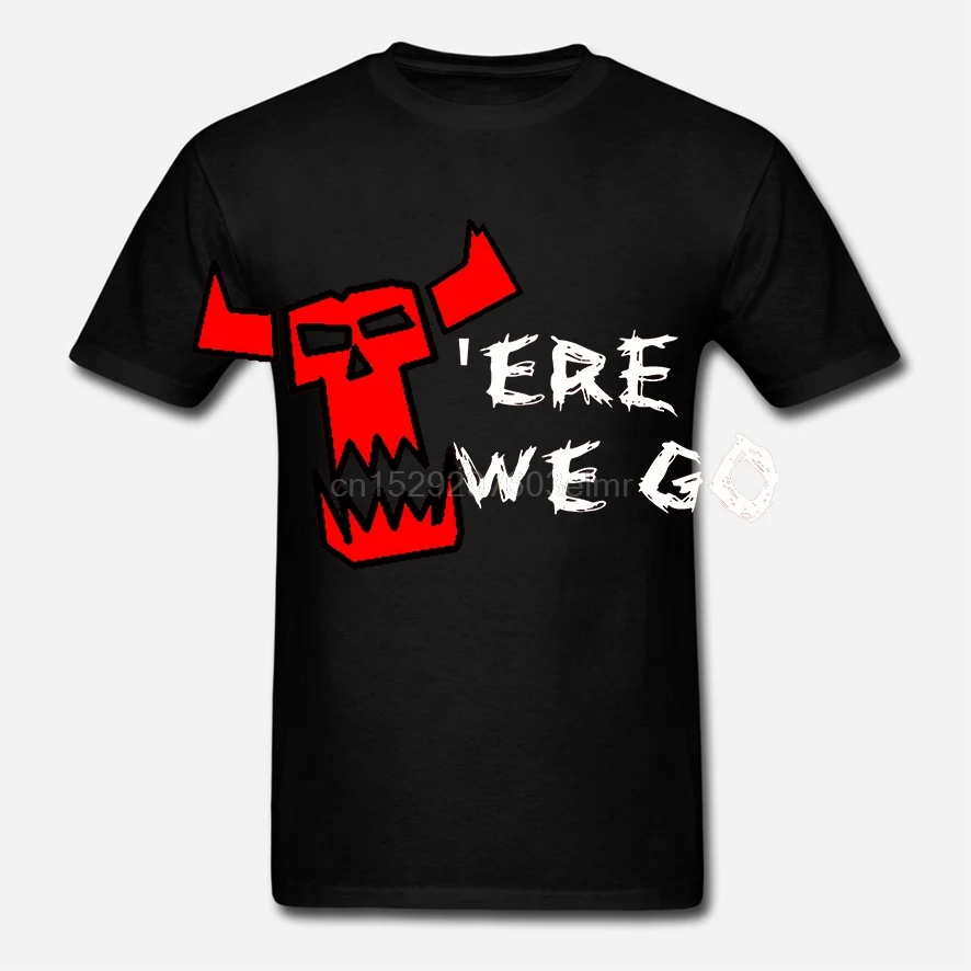 Мужская футболка ERE WE GO Ork унисекс с принтом футболки Топ | одежда