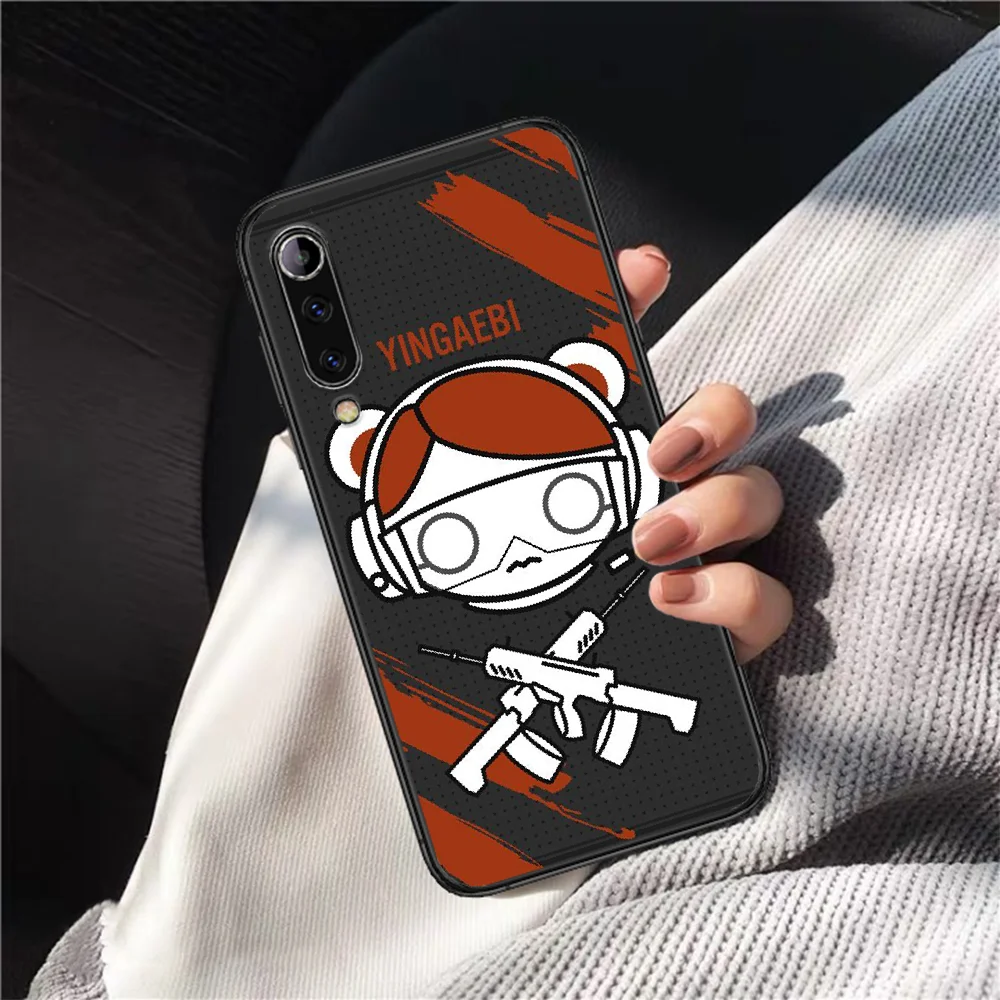 Радуга шесть осада чехол для телефона XIAOMI MI Note 8 до 9 лет 10 Pro Lite SE A2 A3 POCO X м Макс на