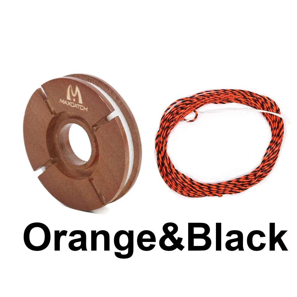Maximumcatch 11FT/12FT/13FT Tenkara Fly Line плетеная Tenkara Fly леска с держателем для лески в комплекте - Цвет: Orange Black2