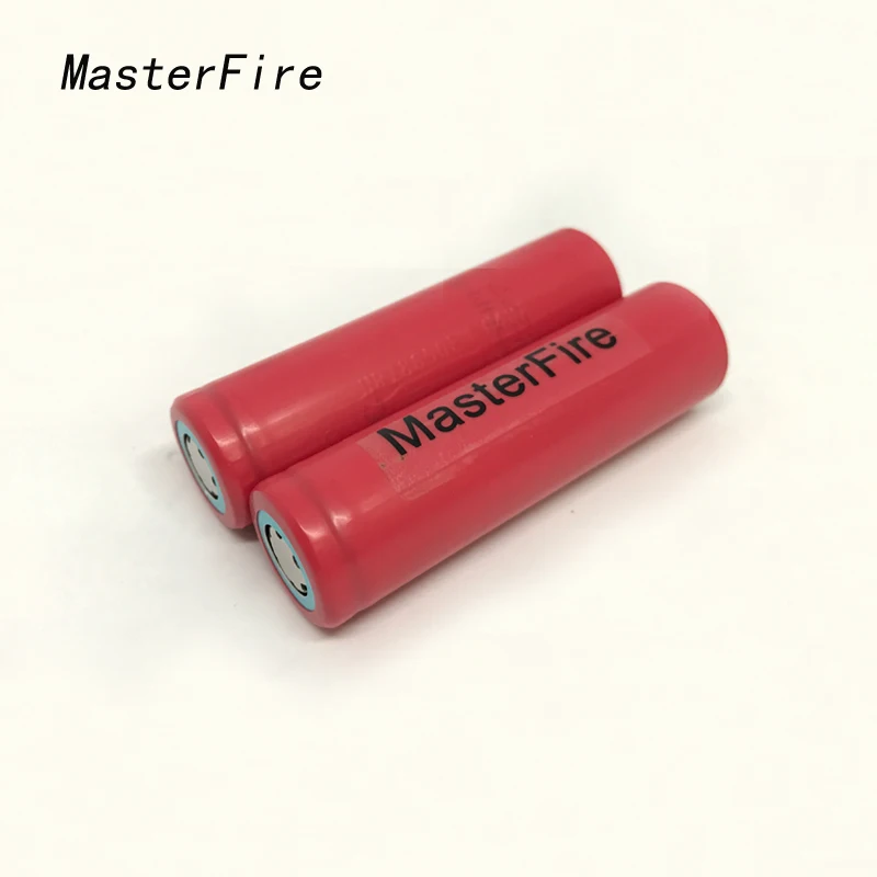 

MasterFire 2pcs/lot Original Sanyo 18650 Rechargeable Li-ion Battery 3.7V 2600mAh Lithium Camera Flashlight Torch Batteries Cell