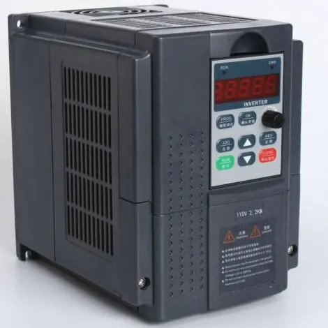 Однофазный входной и выходной 3-фазный инвертор частоты VFD 110 кВт 190 в бесплатная