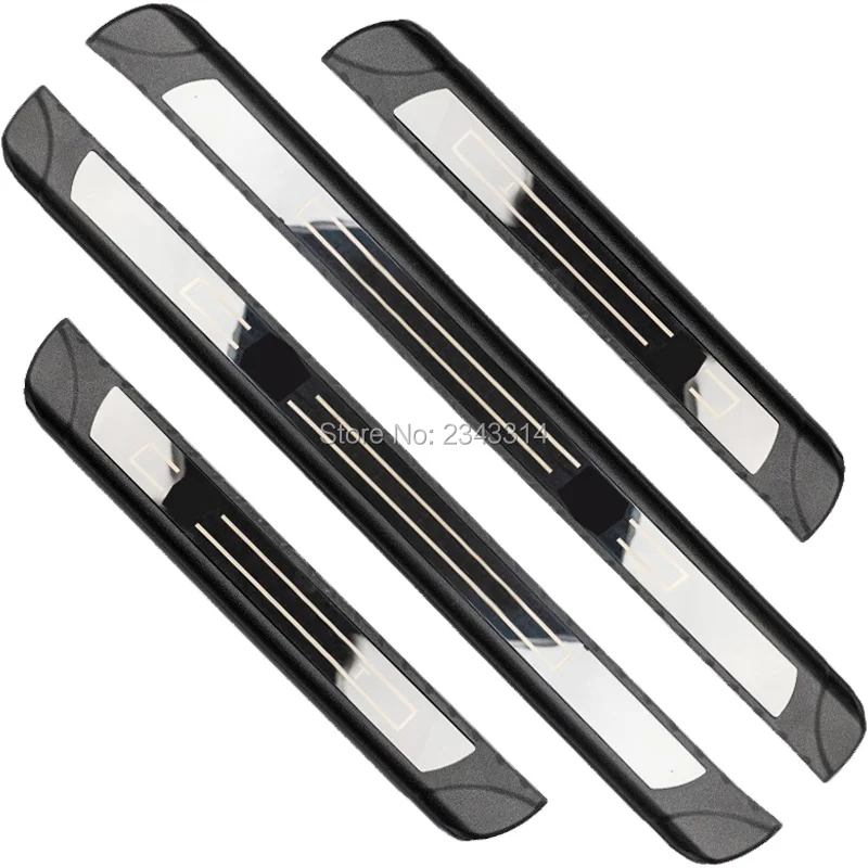 Для Peugeot 206 207 2008 307 308 3008 408 508 5008 аксессуары из нержавеющей стали Накладка на порог