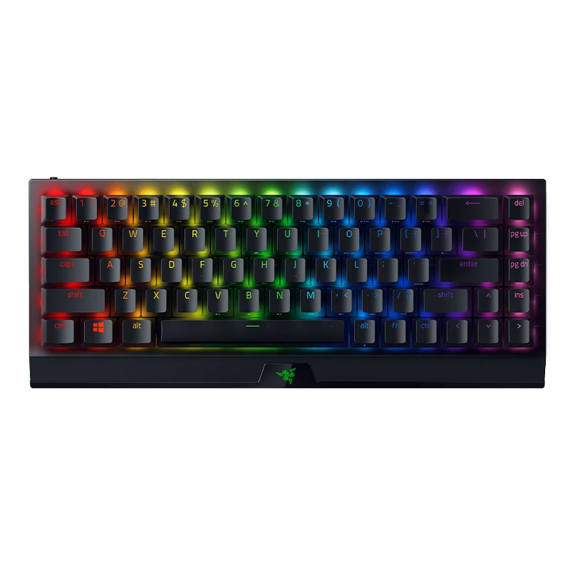 

Беспроводная Механическая игровая клавиатура Razer blackтна V3 Mini HyperSpeed 65%, колпачки для клавиш Doubleshot ABS, срок службы батареи часов