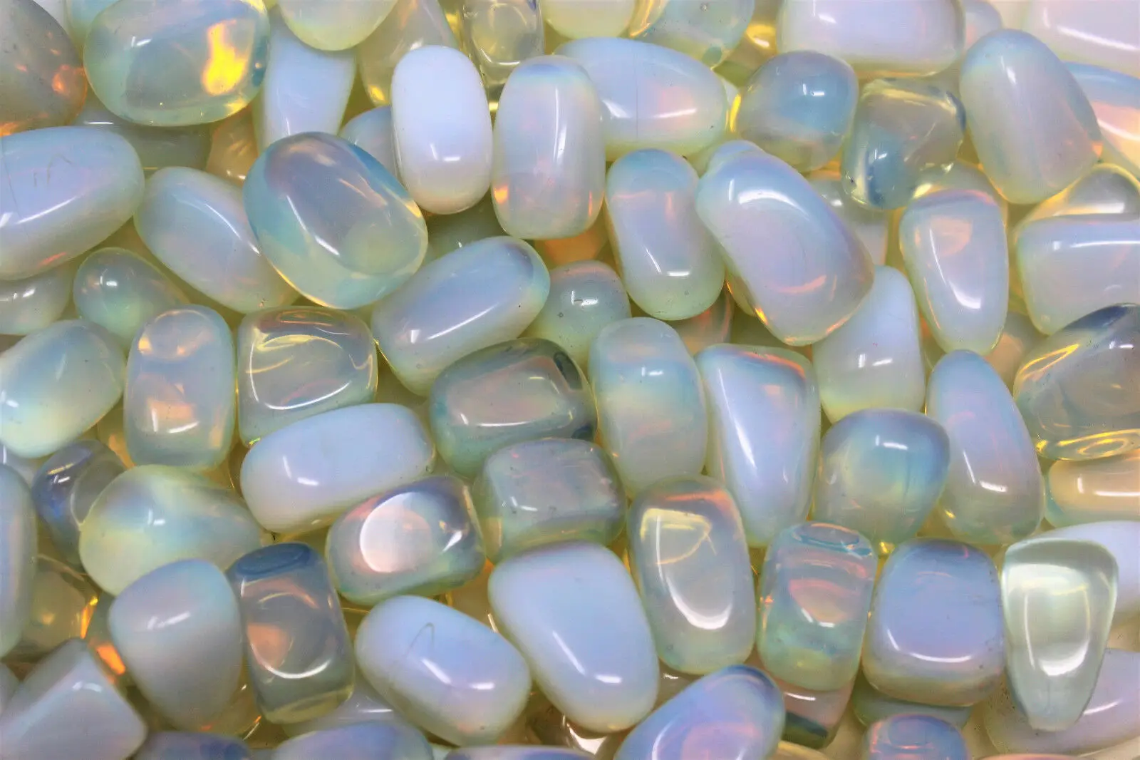 

LARGE Opalite Tumbled Stone Crystal Healing Gemstone