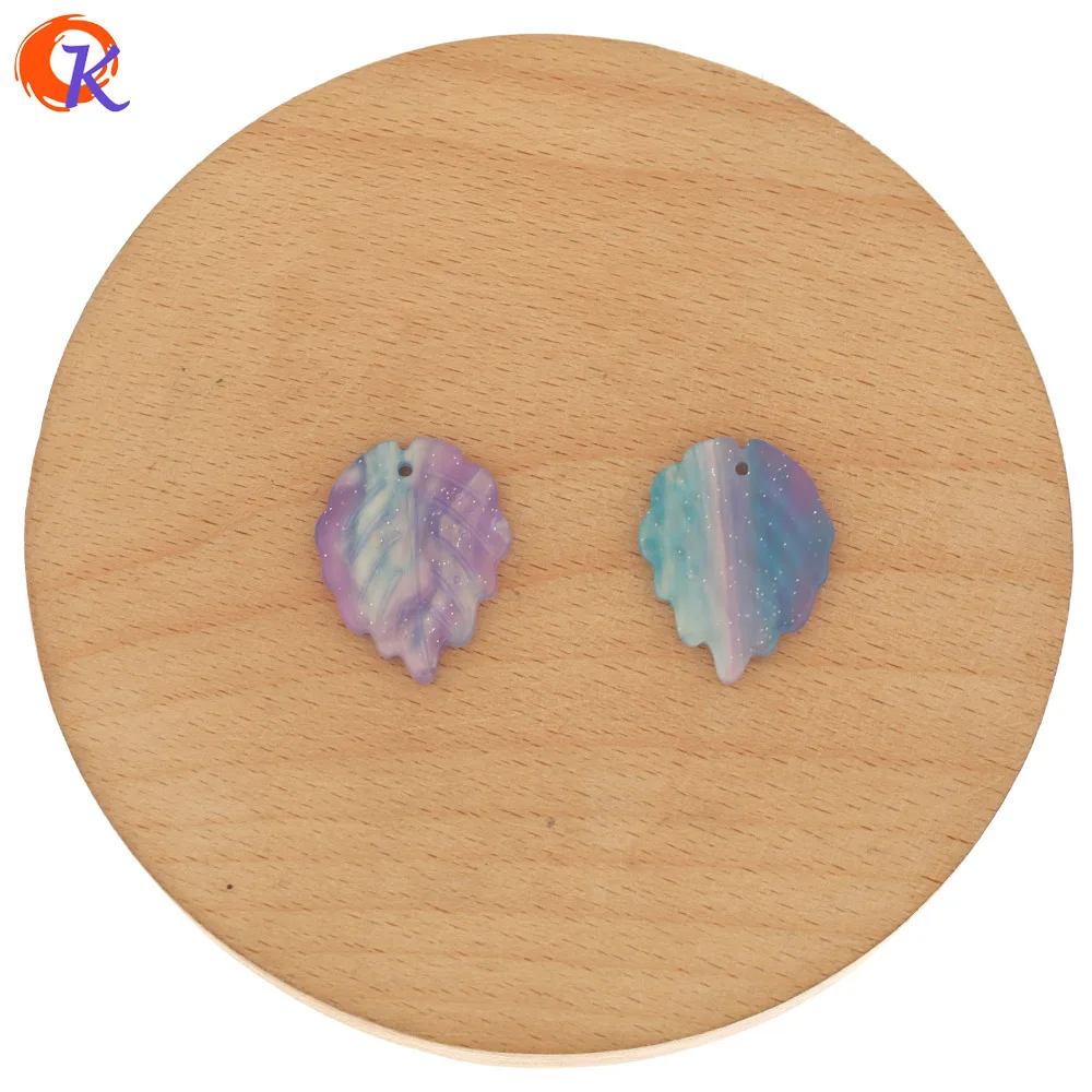 

Cordial Design 19*23mm 200Pcs Jewelry Accessories/Earrings Connectors/DIY Making/Leaf Shape/Charms/Hand Made/Earring Findings