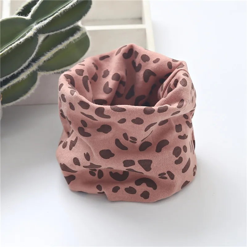 Новинка зимний детский шарф с рисунком Ягодный медведь в горошек Детские