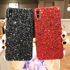 Чехол для Huawei P30, P20, Mate20, 10, honor 10 lite, V10, V20, 7x, 8X, play Nova 3, 4E, Y9, 2019, с блестками