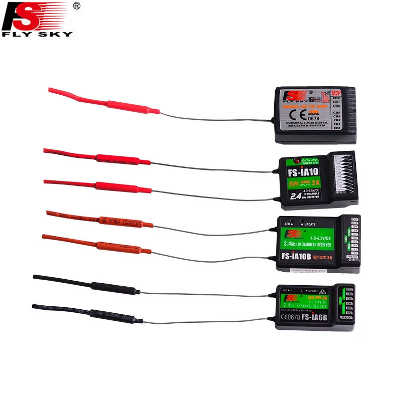 Flysky FS-GR3E FS-A3 FS-A6 FS-R6B FS-X6B FS-iA6 FS-iA6B FS-BS6 FS-A8S FS-R9B FS-iA10 FS-iA10B Rc приемник для передатчик |