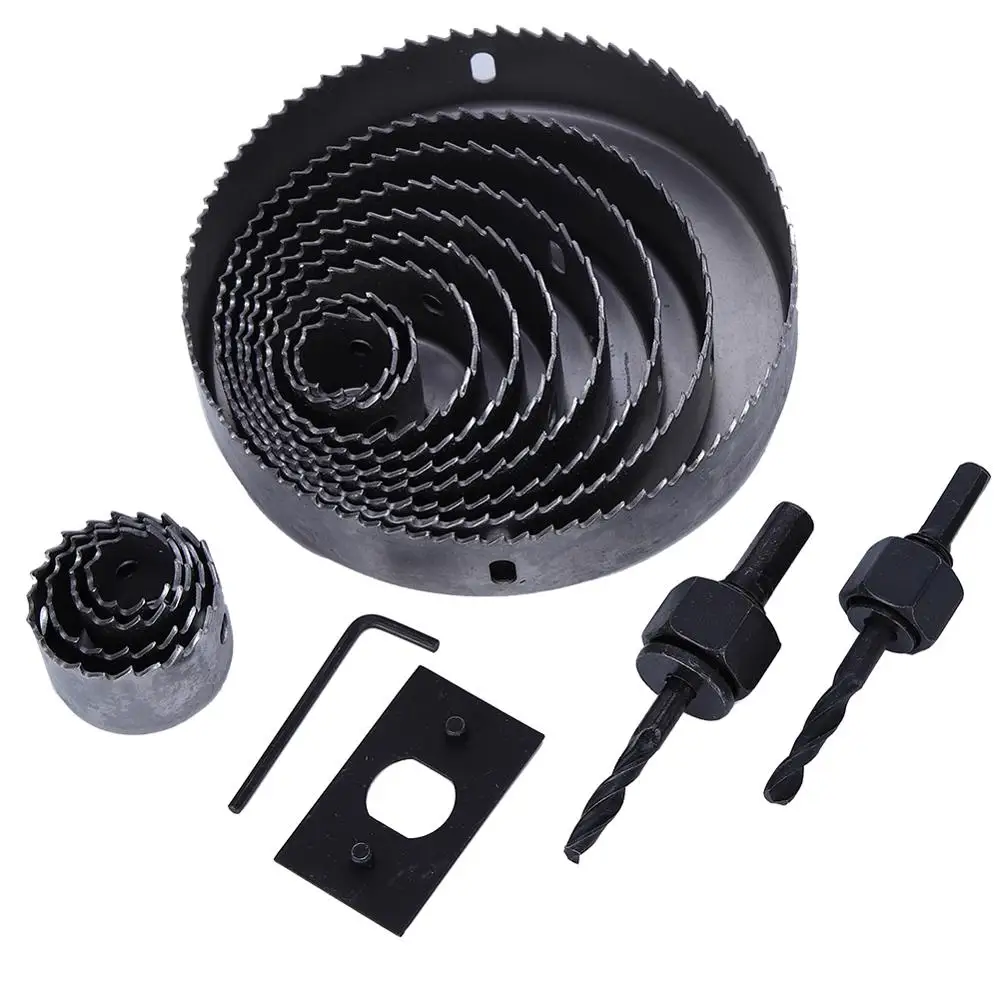 Набор сверл для отверстий набор резак деревообработки дерева металла 19 127 мм