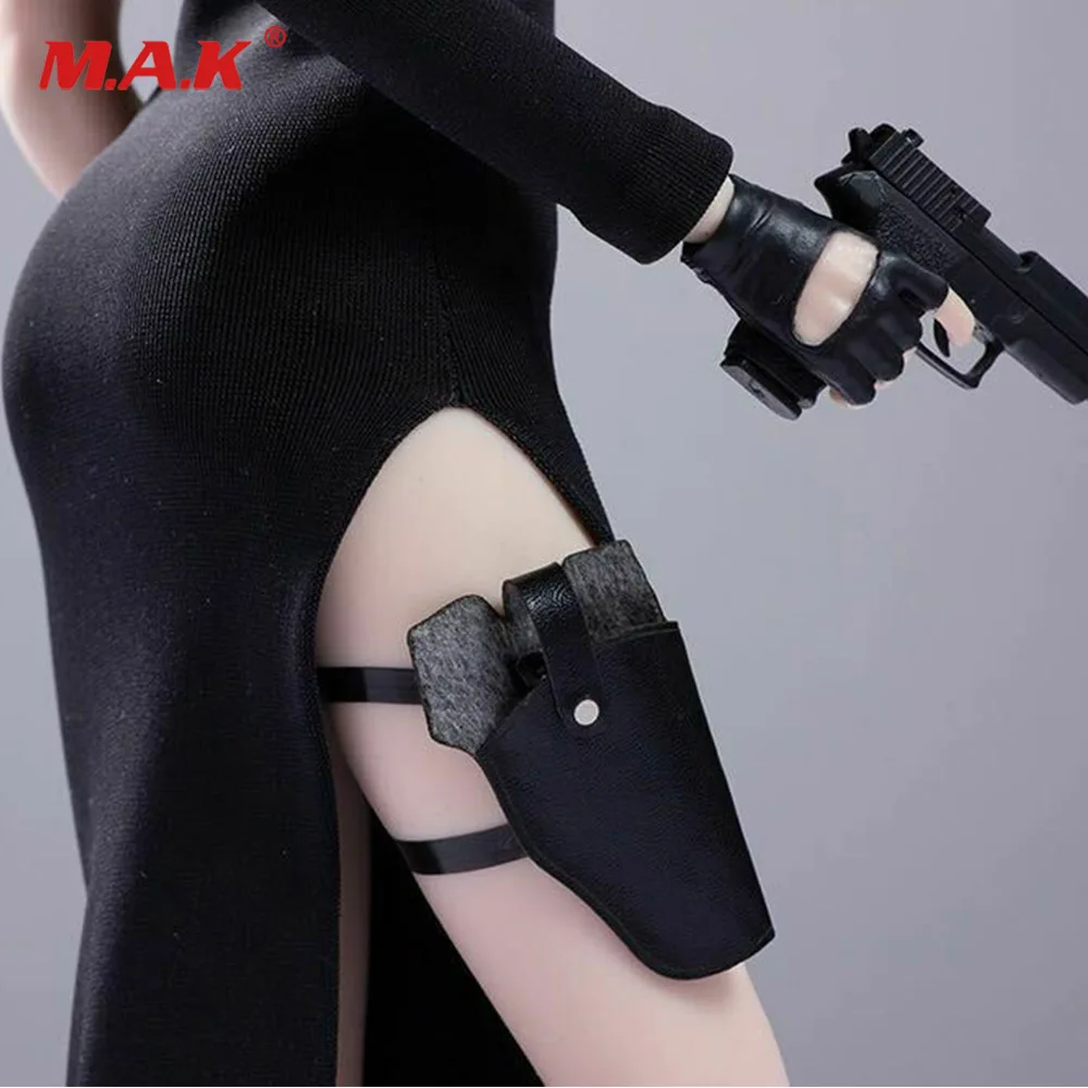 

1/6 Model Gun Weapon P226 Pistol Model Quick Pull Leggings Holster Figure Accessory For 12" Action Figure Dolls