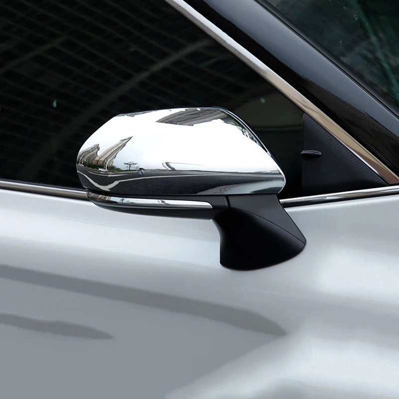 Накладка на зеркало заднего вида автомобиля из углеродного волокна боковой