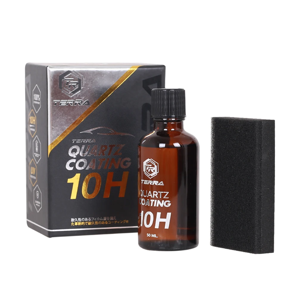 

50ml 10H Auto Ceramic Glass Coat Super Hydrophobic Car Liquid Coat Paint Durable Anti-Corrosion Coating for Car Styling