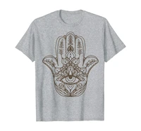 fantastic mandala hamsa hand art design t shirt