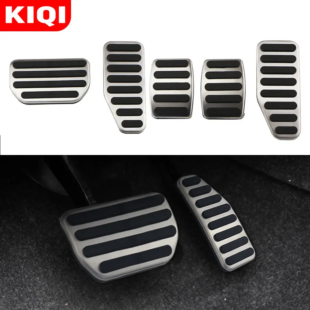 Автомобильные педали KIQI из нержавеющей стали подходят для Suzuki Jimny Jimni Swift Dzire Ciaz