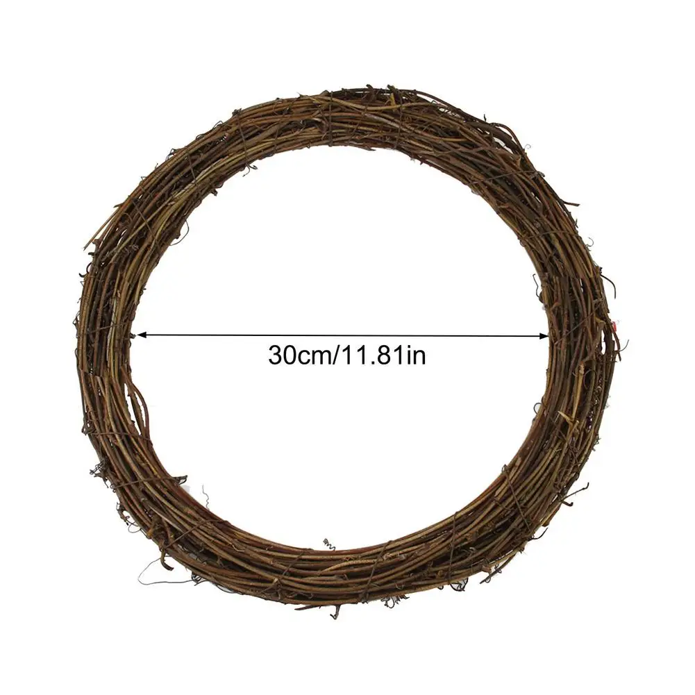 Домашний декор натуральный ротанговый венок Свадебный поделки счастливая Пасха