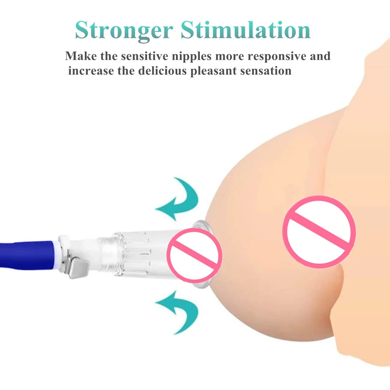 Мышечные наконечники насос для стимуляции зажима Вакуумная присоска Раздувание