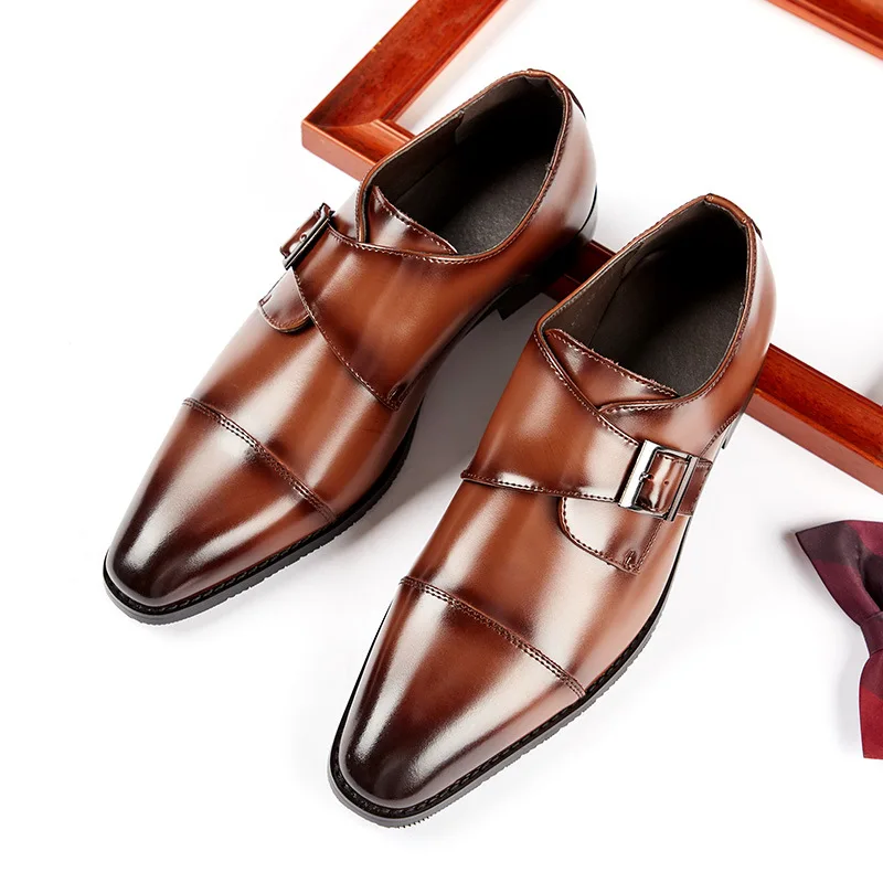 

Autumn Men Shoes Leather Men Dress Shoes Luxury Men's Business Oxfords Shoes Classic Gentleman Male Loafers Zapatos De Hombre