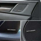 10 шт., декоративная Эмблема для автомобиля Mitsubishi Outlander 2018 2019