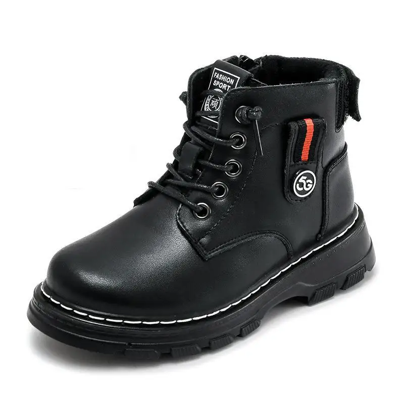 Ботинки детские из натуральной кожи Осень-зима 2020 | Детская одежда и обувь