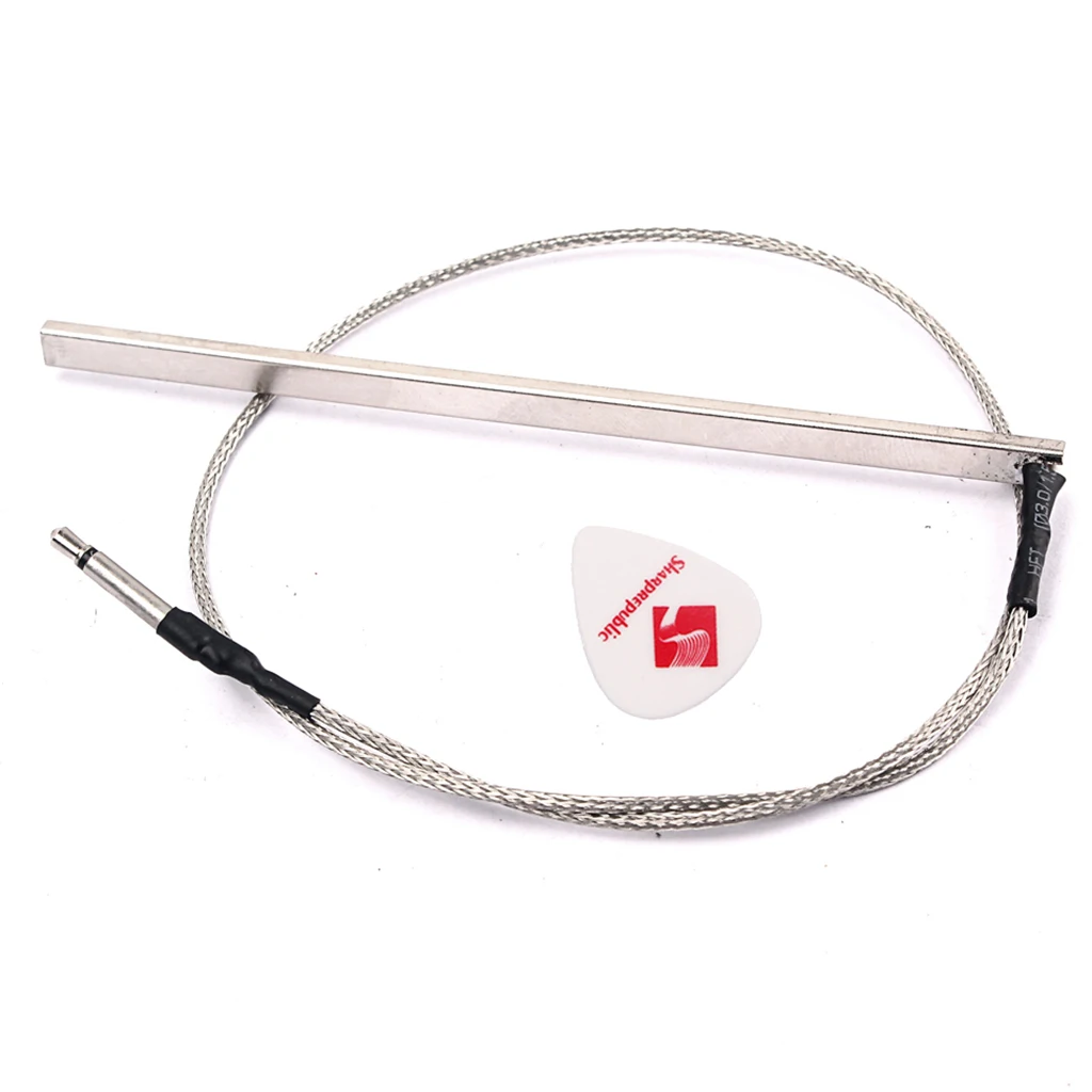 

325mm Length Acoustic Guitar Piezo Pickup Under-Saddle EQ w/ 2.5mm Jack Plug