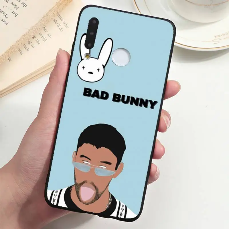 

Bad Bunny America singer Phone Case For Huawei P 9 8 10 40 Mate 30 Honor 8 8A 20 20s 9x nova 6se 5t Y9s PSMART lite pro 2017