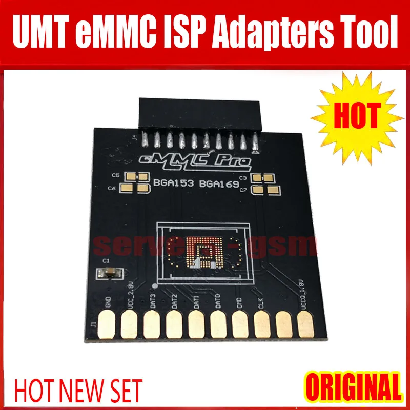 2021 новый оригинальный UMT eMMC ISP адаптеры 5 в 1 для DONGLE/UMT PRO BOX/NCK PRO|Детали устройств