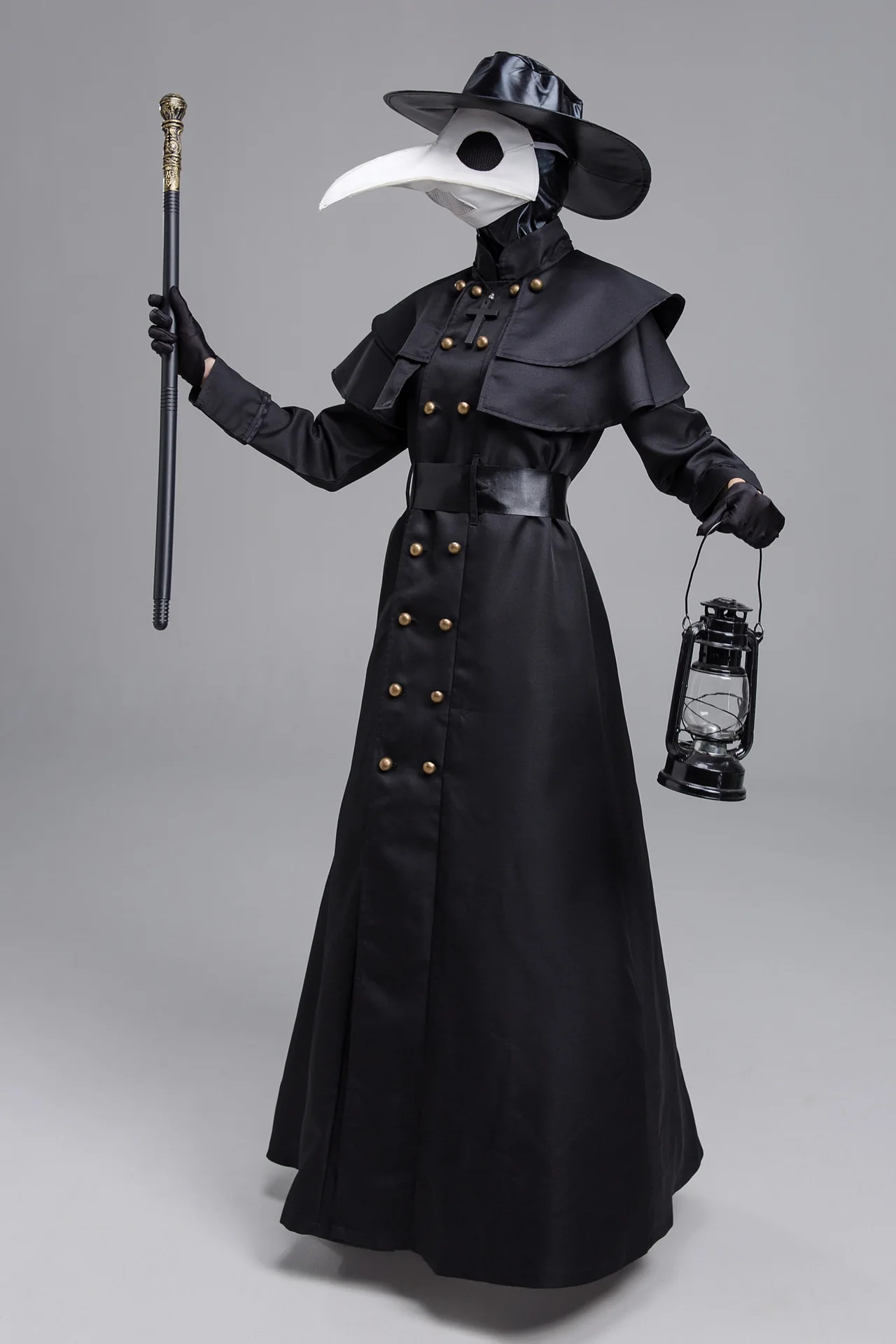 Костюм Чумного доктора из аниме на Хэллоуин для взрослых костюм косплея модная