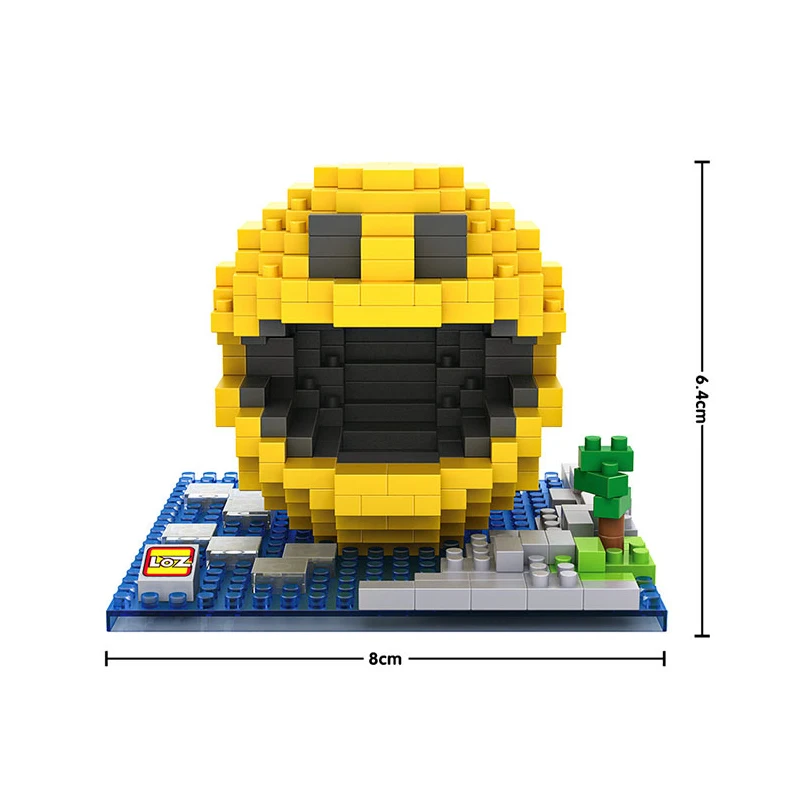 Small Particle Creative Building Blocks for Toy Pixels and Doll Sets toys building blocks > 8 years old Pac Man