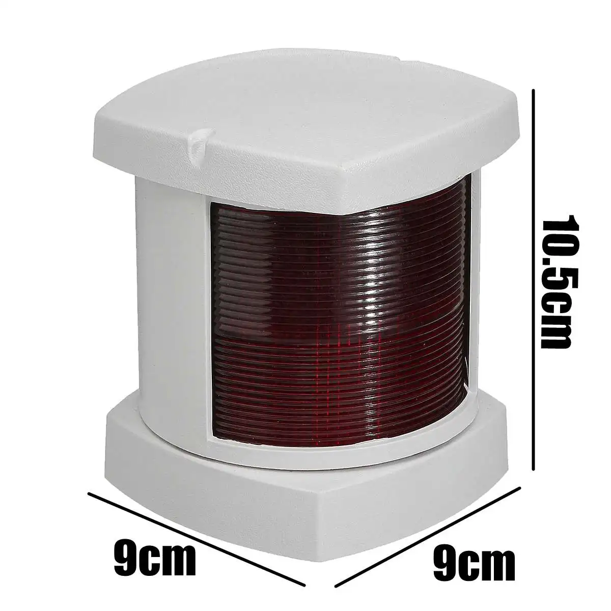 

Universal 12V 2Pcs ABS LED Navigation Light Lamp Signal Lamp For Marine Boat Yacht Truck Trailer Van White Red Side Accessories