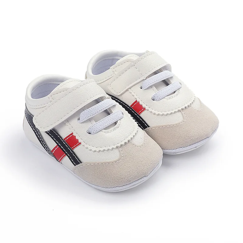 

Baby Shoes Kids Girls Boys Sports Shoes Toddler Shoes Casual Sports Shoes Low Tube Non-slip Flat PU Neonatal Soft Shoes