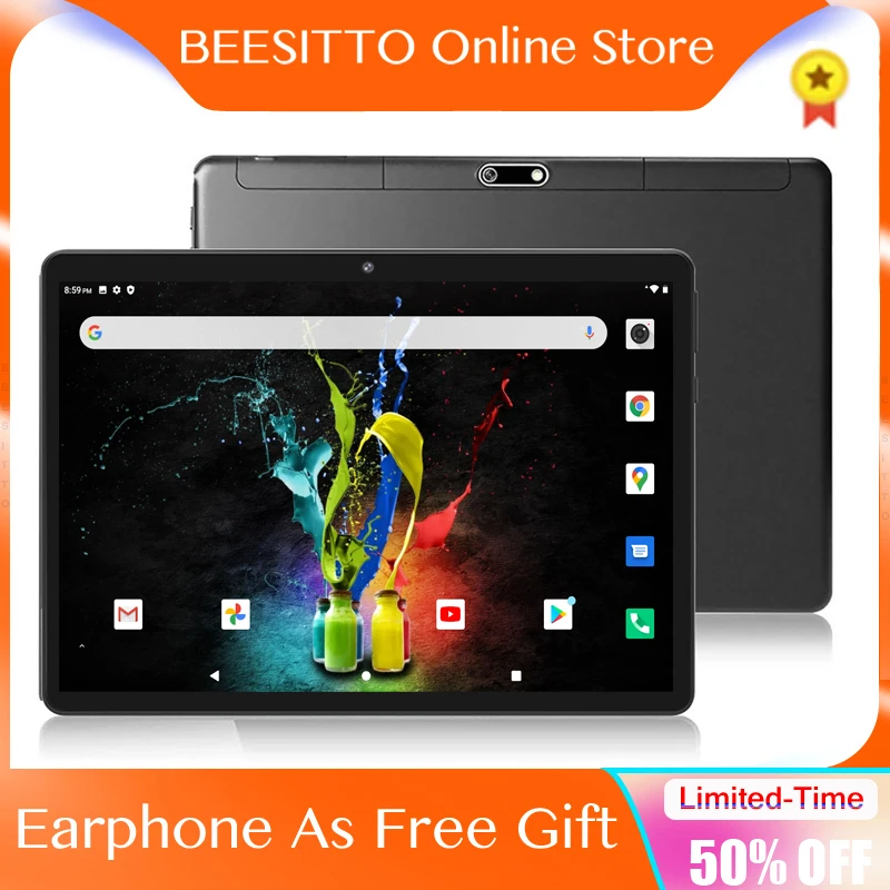 Супер быстрый Wi Fi планшетный ПК 10 дюймов Octa Core 6 ГБ Оперативная память 32GB