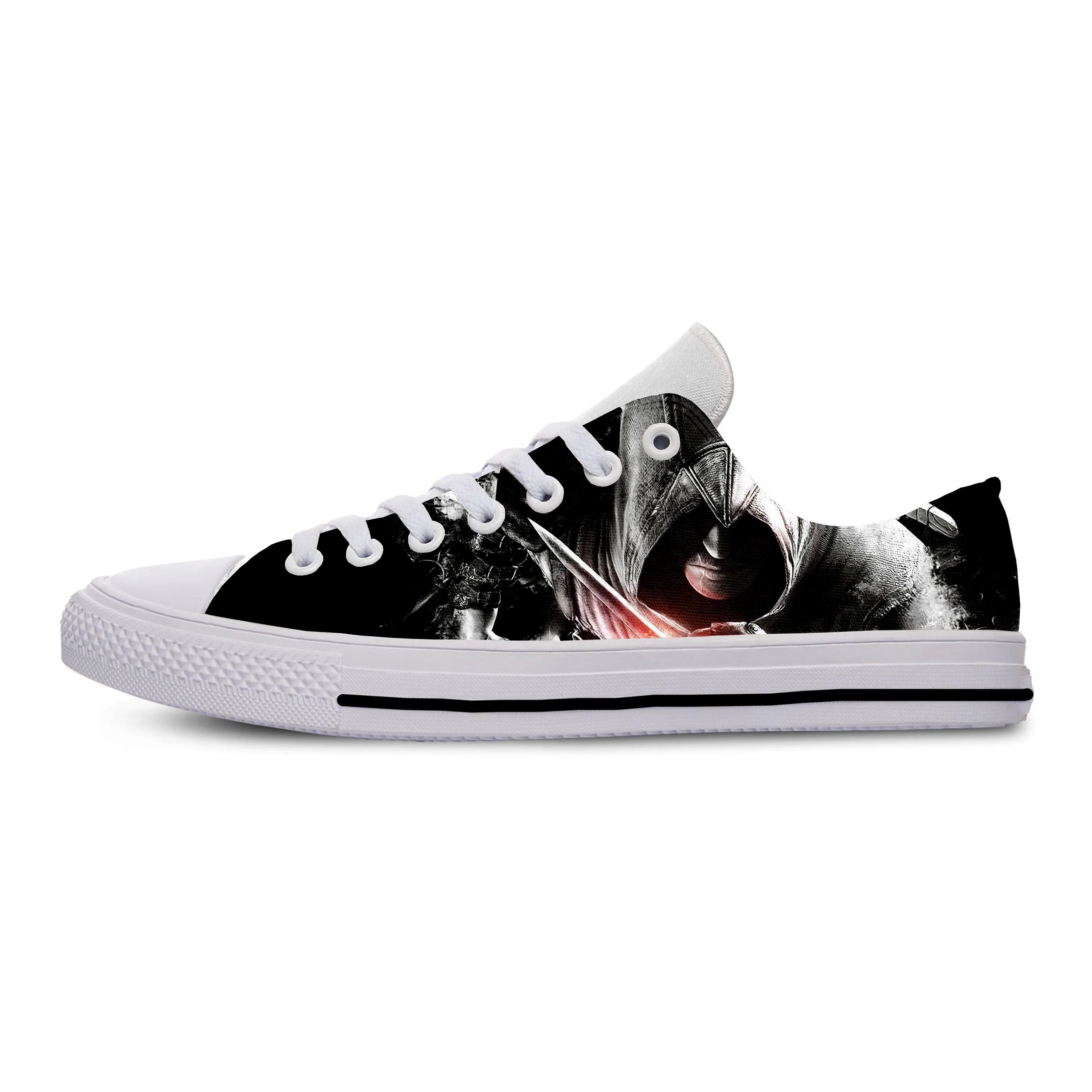 Assassins Creed 2019 hot fashion 3D Sneakers for men/women high quality Harajuku printing casual shoes | Обувь