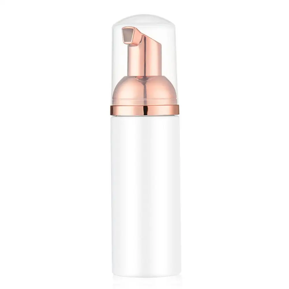 5pcs 60ml Plastic Foam Pump Bottle Refillable Empty Cosmetic Lashes Cleanser Soap Dispenser Shampoo With Golden | Красота и здоровье